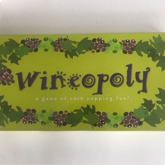 Wineopoly Board Game - game of cork popping fun Sealed - Picture 1 of 5